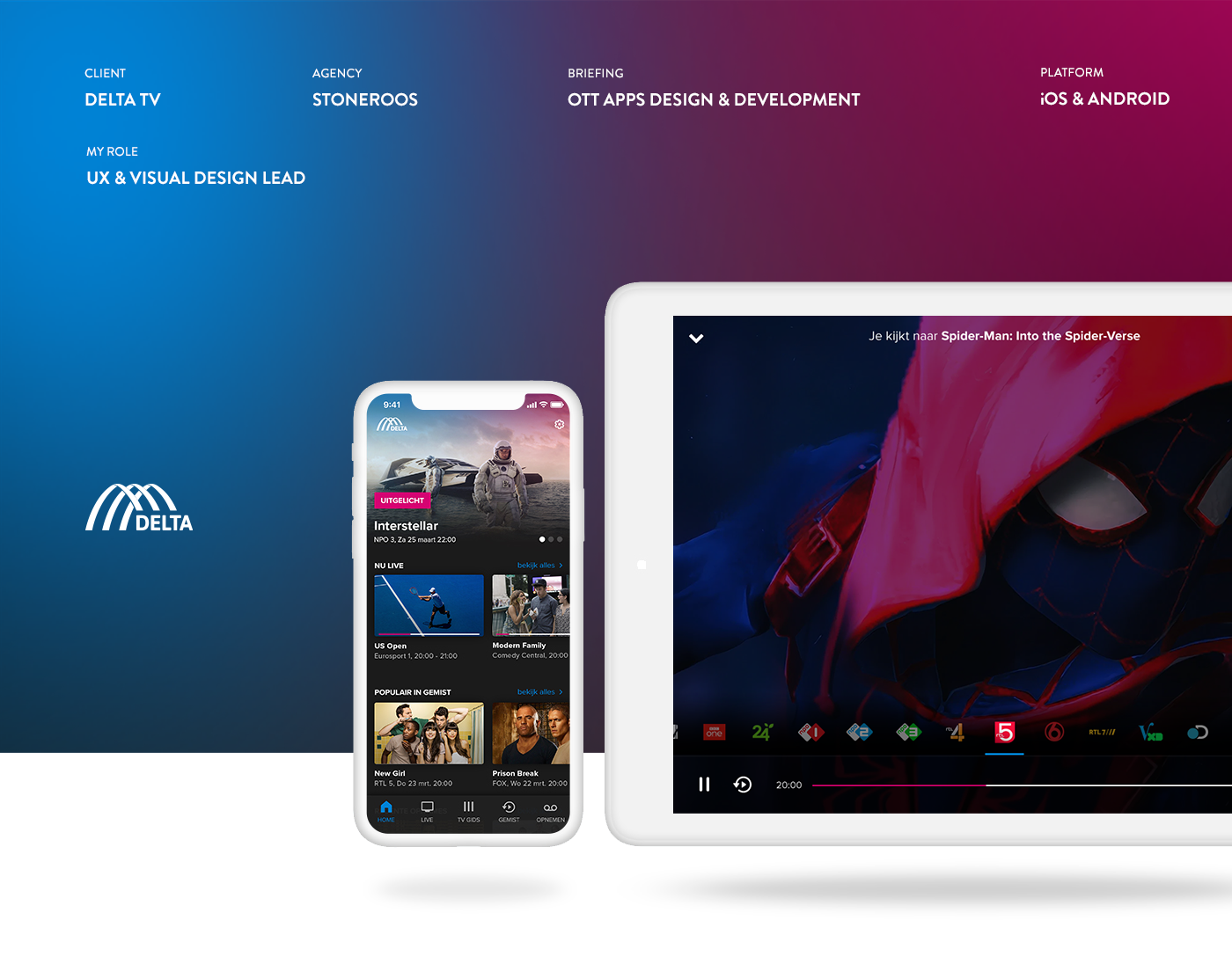 Delta TV app | Behance - Delta Tv App Chromecast