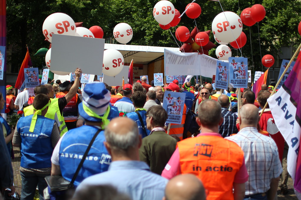 Demonstratie | Partij van de Arbeid | Flickr - Partij Van De Arbeid Links Of Rechts