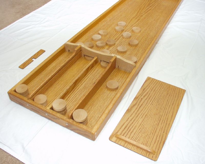 Dempsey Woodworking - Sjoelbak (shuffleboard) | Sjoelbak - Sjoelbak Glad Maken Met Bloem