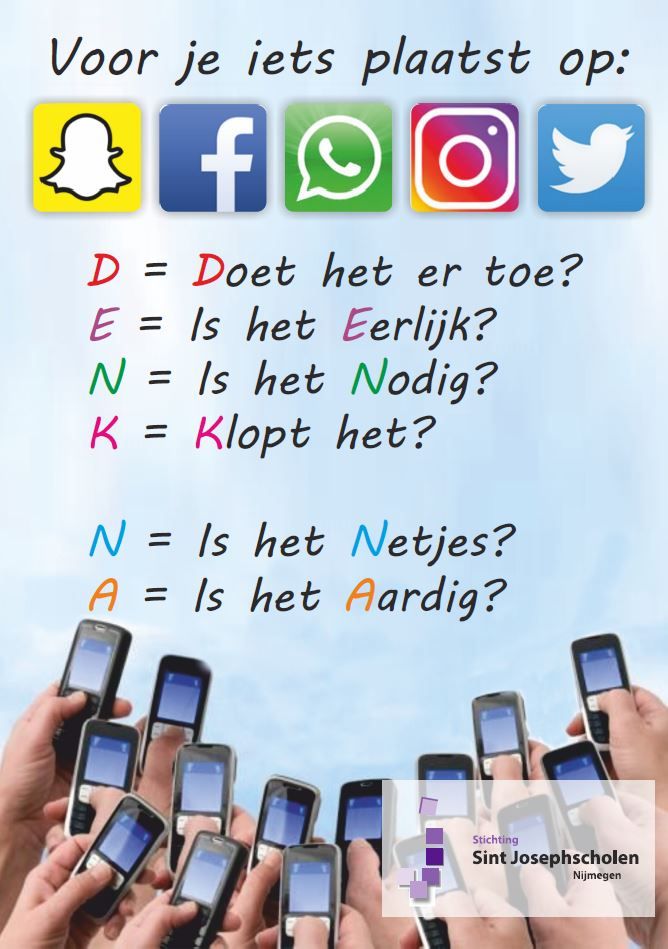 Denk na voordat je iets online zet. Eenmaal online is het openbaar - Kpn Denk Na Voordat Je Doorstuurt