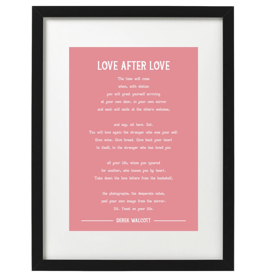 Derek Walcott Love After Love Poem