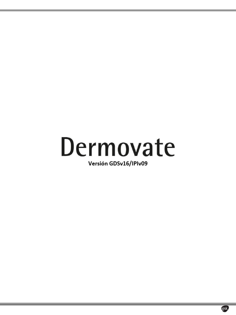 DERMOVATE-Crema, Unguento | PDF | Corticosteroides | Psoriasis - Dermovate Vloeistof Voor Cutaan Gebruik