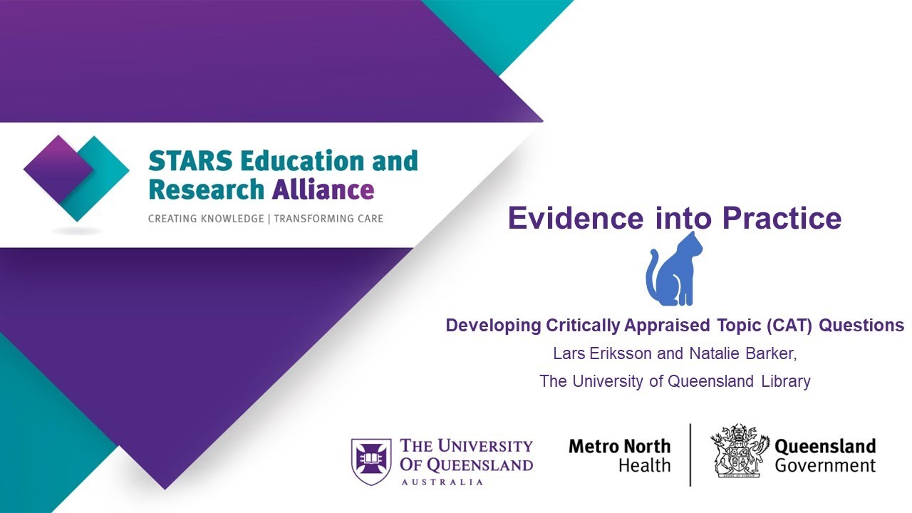 Developing Critically Appraised Topic (CAT) Questions - YouTube - Critical Appraisal Of A Topic