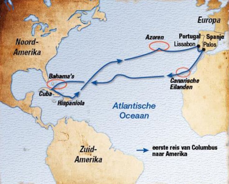 Hoe Lang Duurde De Reis Van Columbus