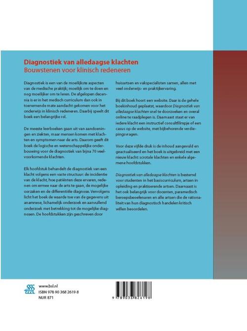 Diagnostiek van alledaagse klachten, Bohn Stafleu van Loghum | Boek - Diagnostiek Van Alledaagse Klachten Pdf
