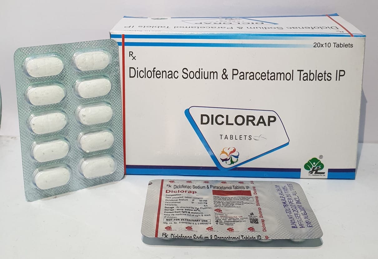 Diclofenac Sodium and Paracetamol Tablets Manufacturers - Diclofenac En Paracetamol Samen Gebruiken