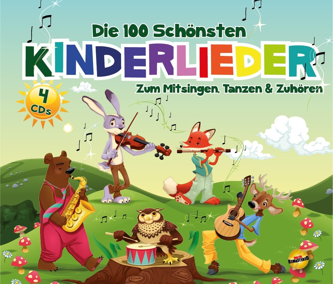 Die 100 Schönsten Kinderlieder - Zum Mitsingen, Tanzen & Zuhören - Kinderlieder Loulou Und Lou Ik Zag Twee Beren