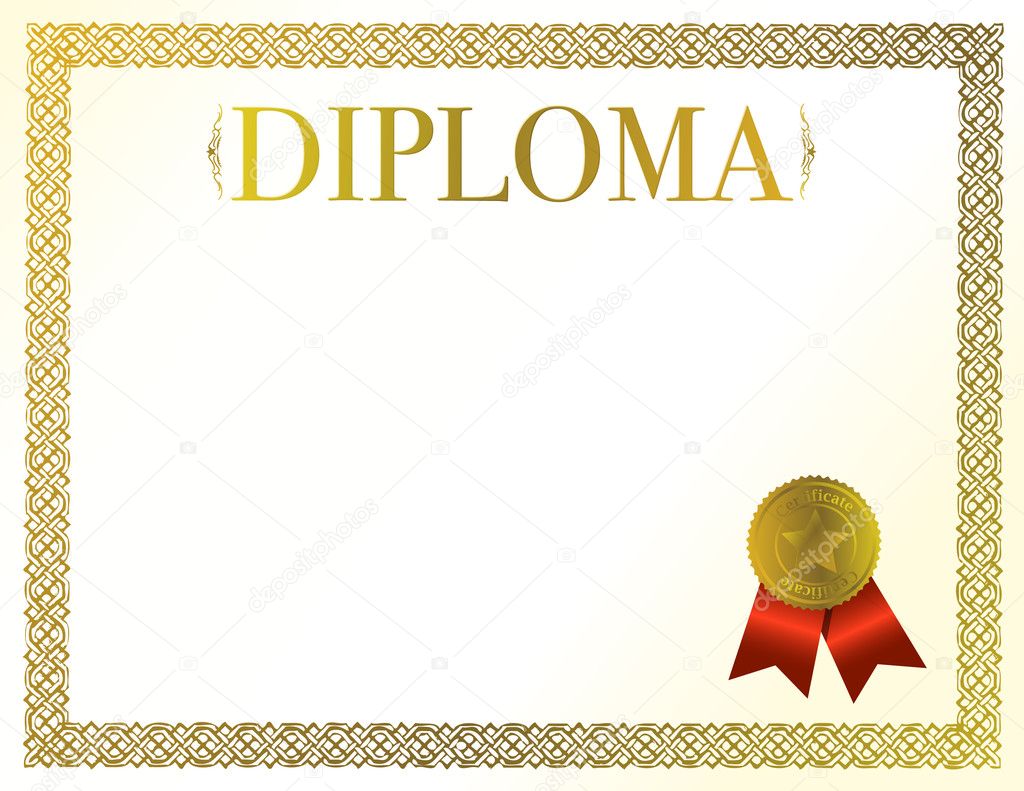 Diploma Frame — Stock Photo © alexmillos #6414239 - Waar Kan Je Je Diploma Vinden