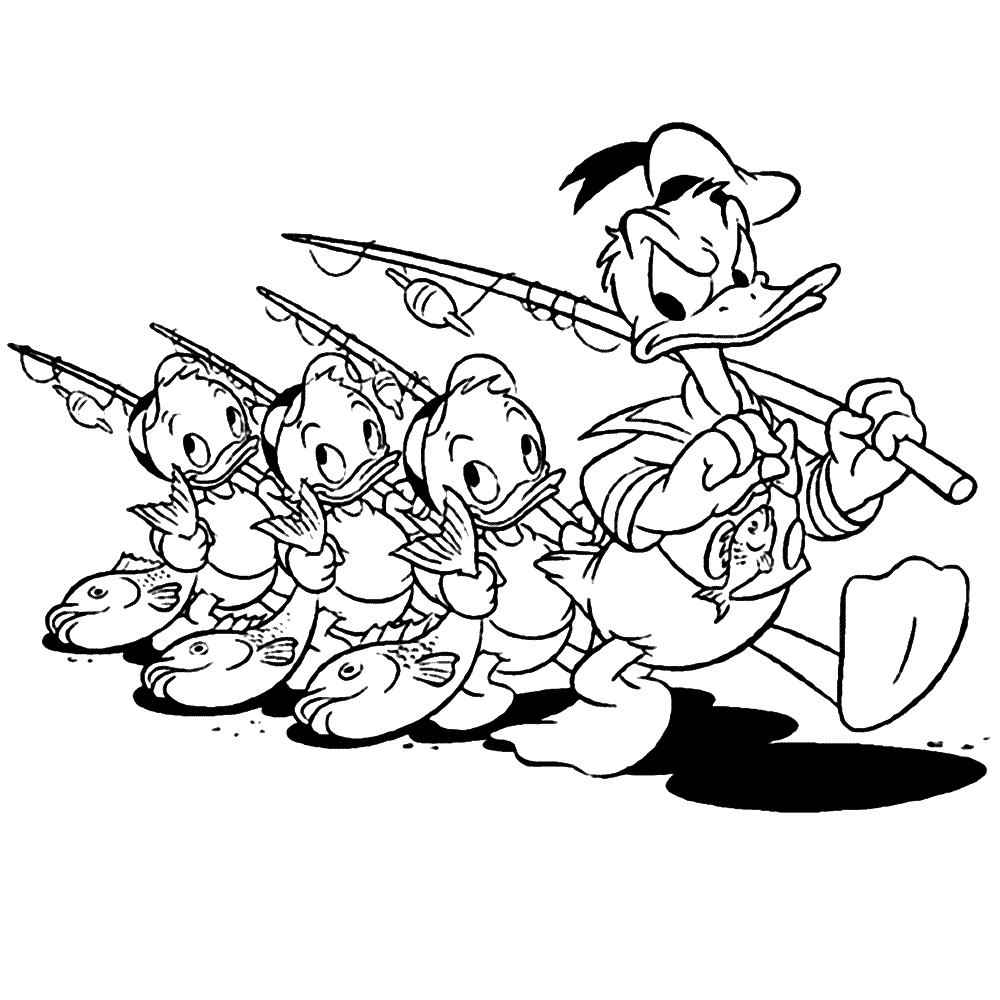 Disney Kleurplaat Ducks Kleurplaten Topkleurplaat Ingrahamrobotics - Donald Duck Tekenen In Kleur