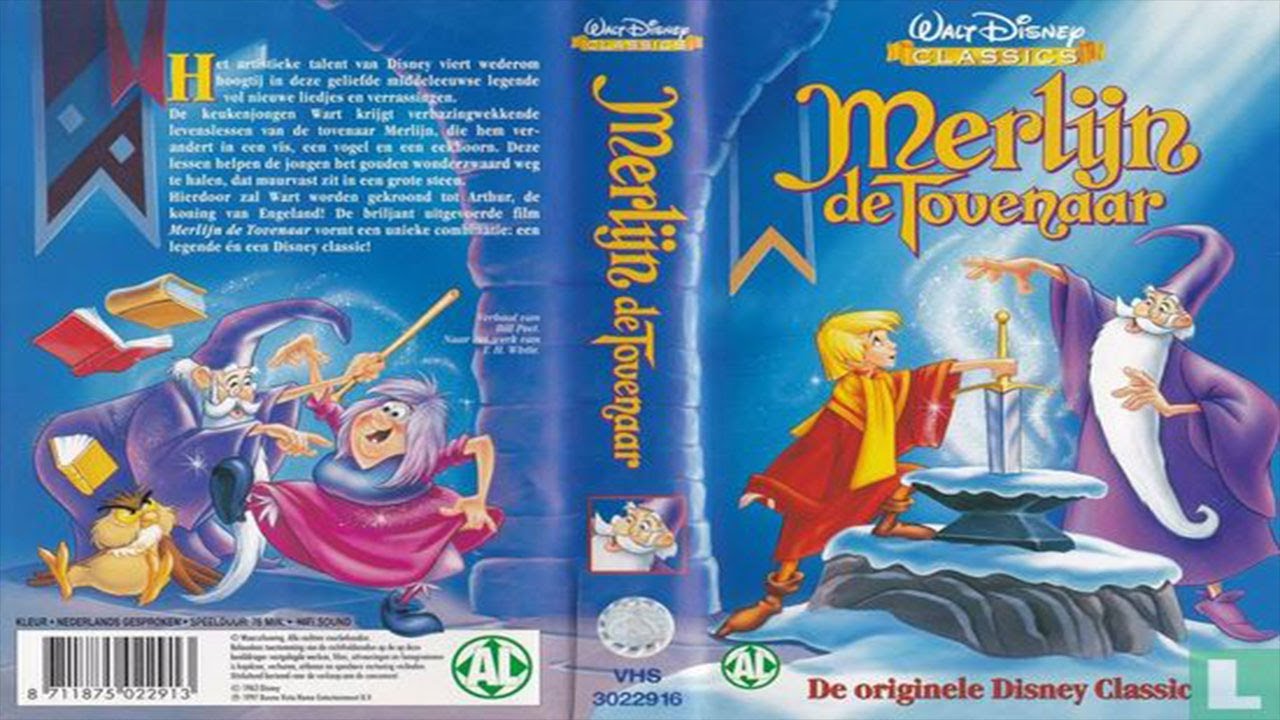 Disney VHS intro [NL] - Merlijn de Tovenaar (1963) - YouTube - Welke Brit Werd Bij Zijn Geboorte Weggehaald Door Tovenaar Merlijn