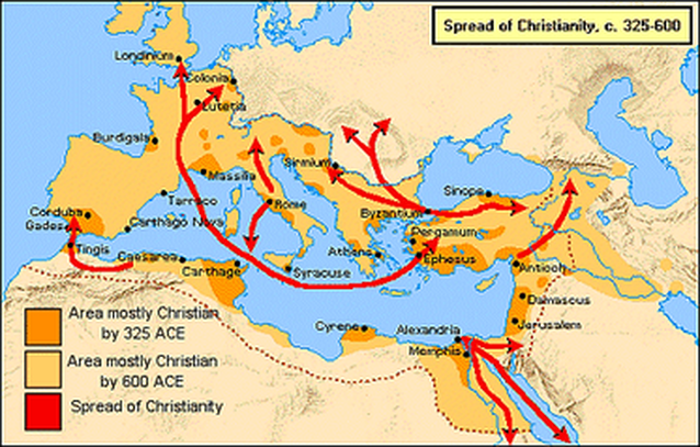Distribution and Diffusion - CHRISTIANITY - Waar Komt Het Christendom Vandaan