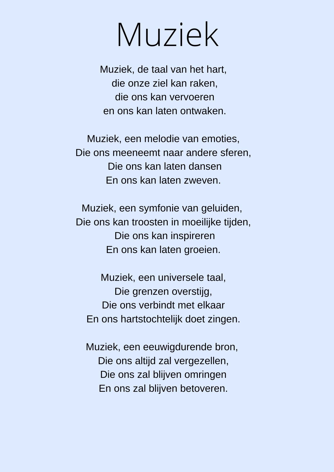 Dit is een gedicht over muziek! Funeral, Poems, Service, Conductors - Hij Maakt Muziek En Krijgt Lof In De Riviermonding