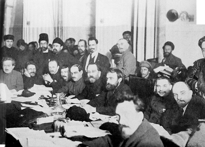 Dit zijn de bolsjewieken. Door een van hun aanhangers zijn de Romanovs - Welk Dagblad Werd In 1912 Opgericht Door Lenin