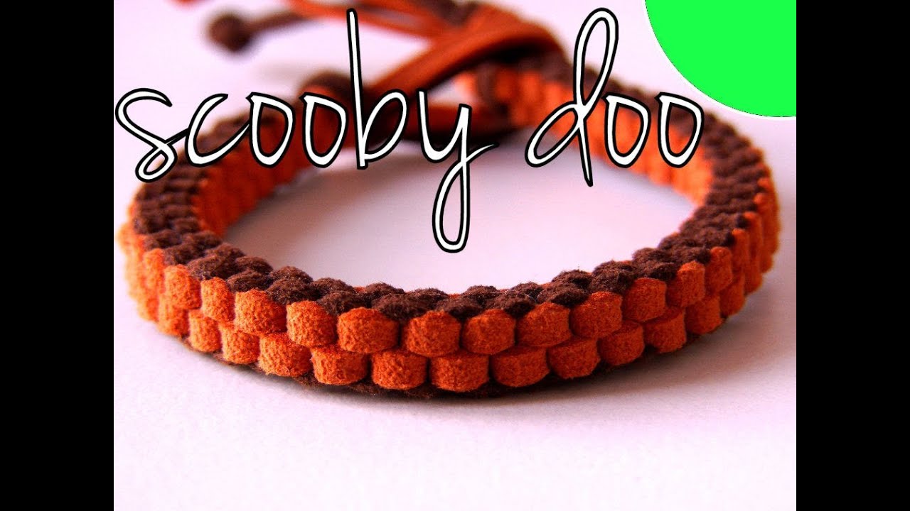 DIY Bracelet - Scooby doo knot - YouTube - Scooby Doo Maken Met 4 Touwtjes