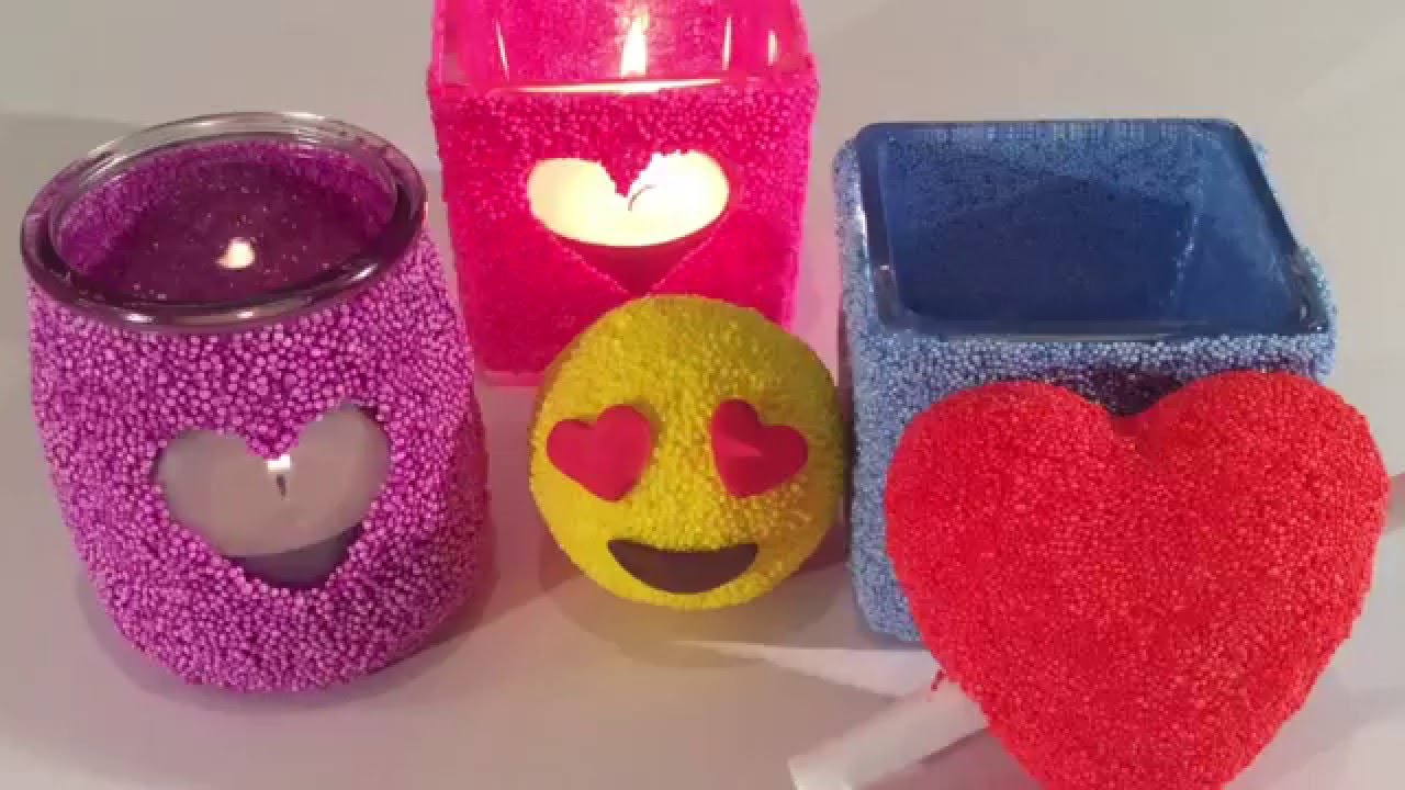 DIY Foam Klei ideetjes hartjes-thema - YouTube - Wat Kun Je Met Klei Maken