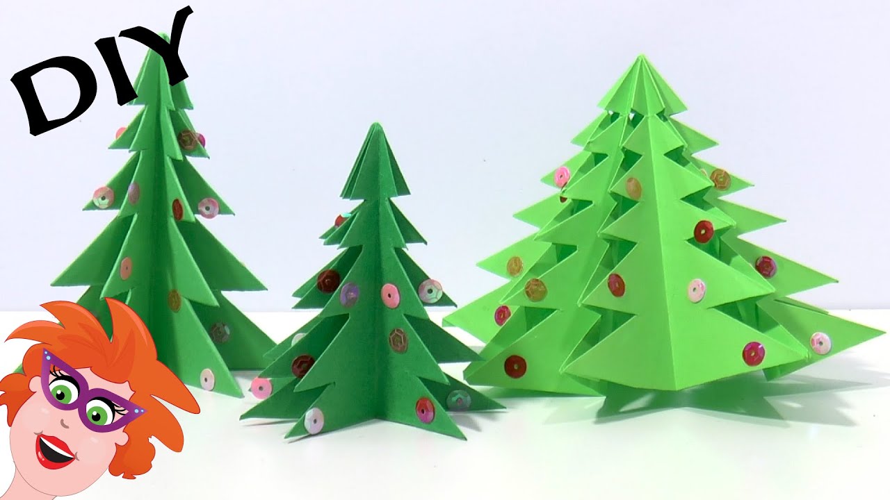 DIY Origami kerstboom vouwen - YouTube - Boom Maken Van Papier