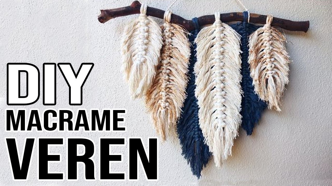 DIY PINTEREST MACRAME VEER MAKEN VAN WOL | Onzin of Zinnig? - YouTube - Hulpmiddel Bij Het Maken Van Draad Uit Wol