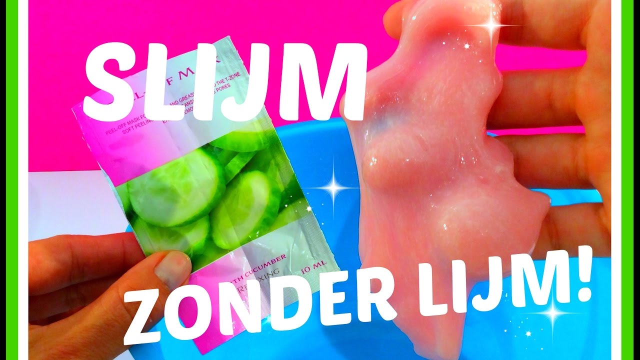 DIY SLIJM maken met peel off masker - YouTube - Hoe Maak Je Slijm Zonder Lijm En Lenzenvloeistof