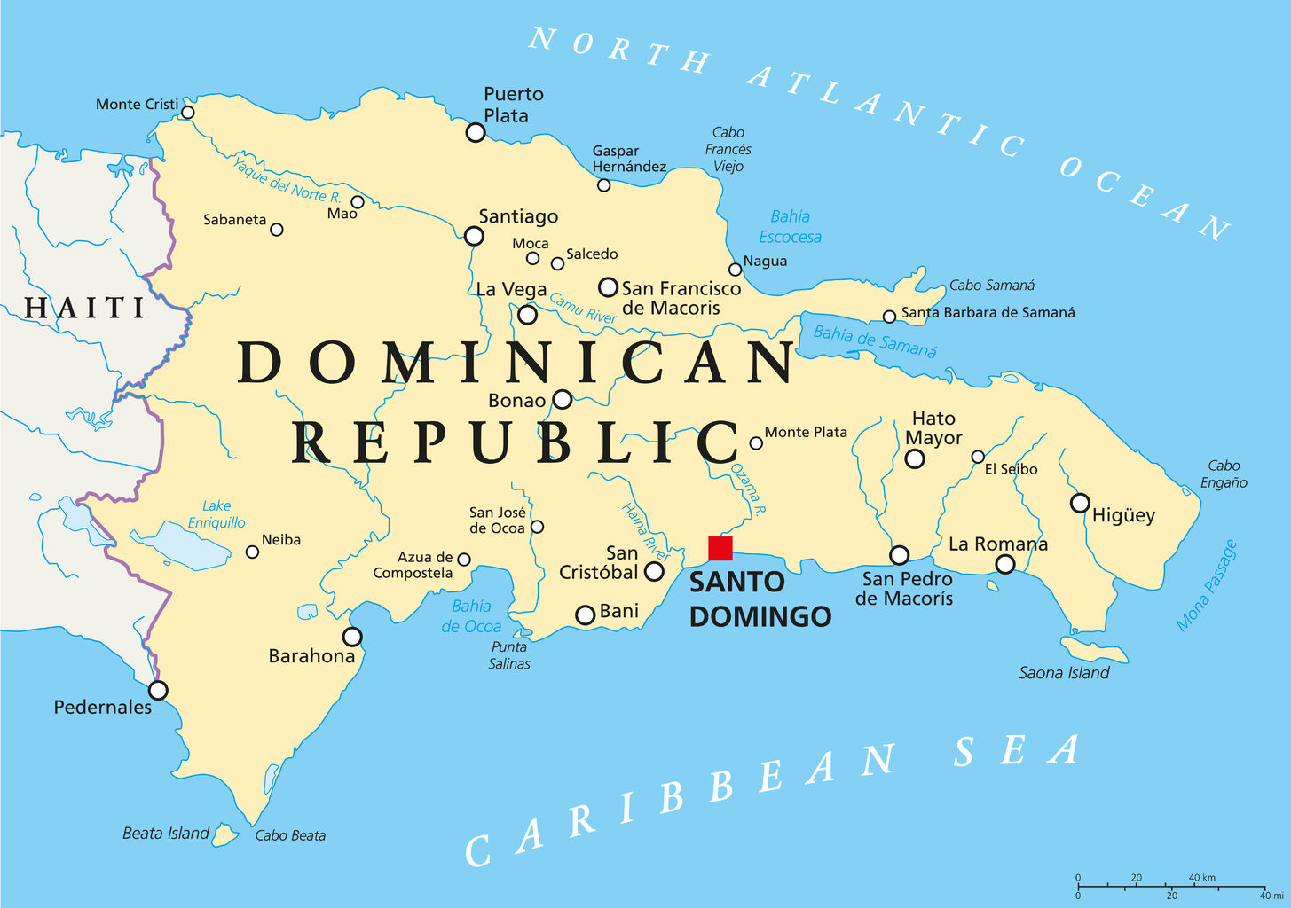 DOMINICAN REPUBLIC - Does Travel & Cadushi Tours - Waar Ligt De Dominicaanse Republiek Op De Wereldkaart