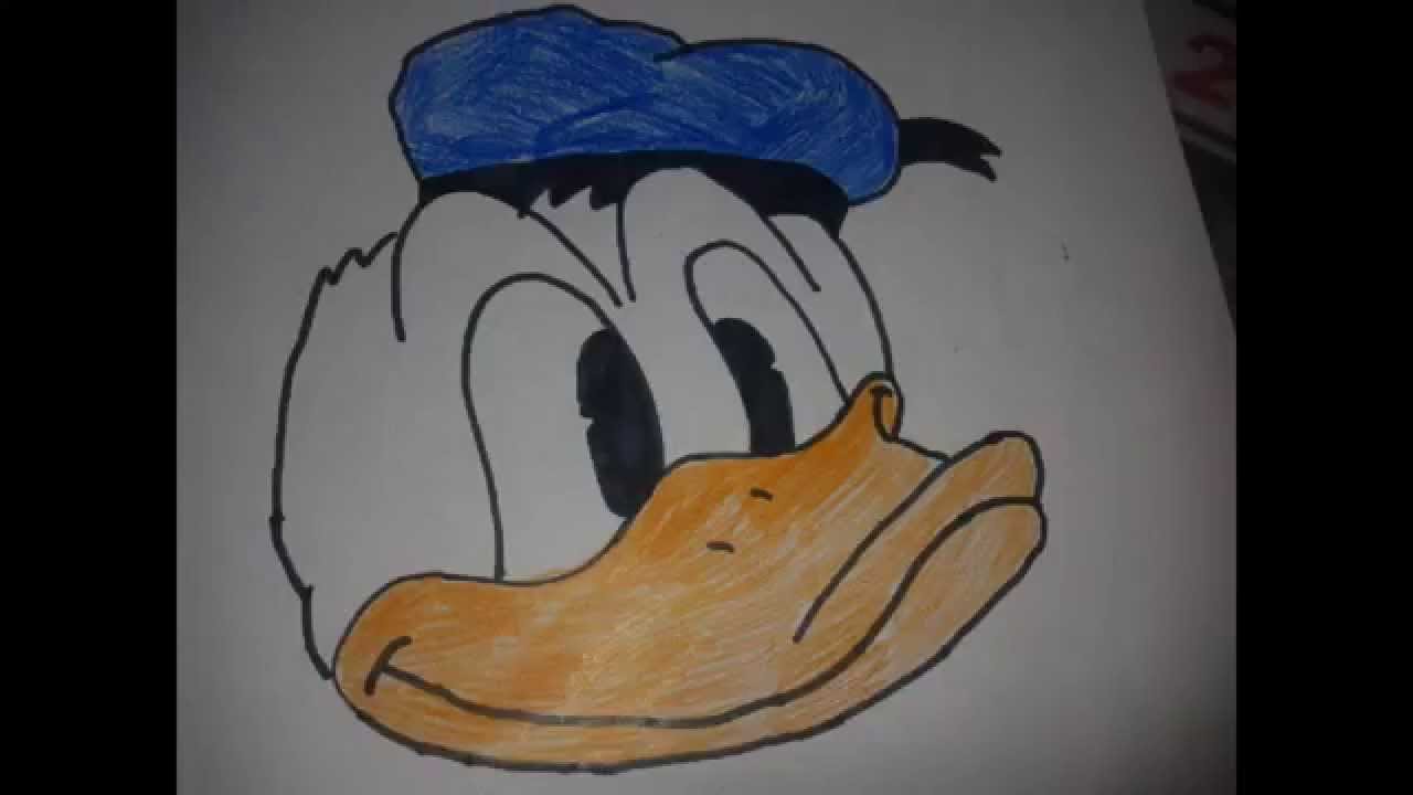Donald Duck tekenen. - YouTube - Hoe Teken Je Een Donald Duck
