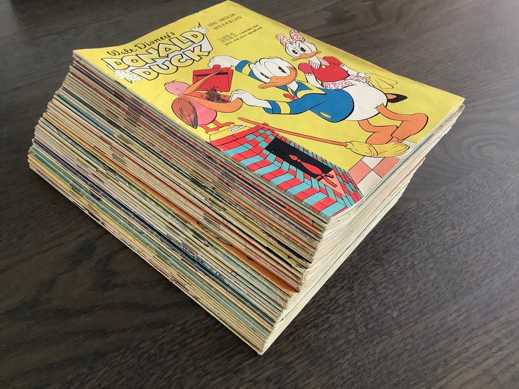 Donald Duck Weekblad - Complete Jaargang 1960 - 53 Weekly - First - Hoe Lang Bestaat Donald Duck Weekblad