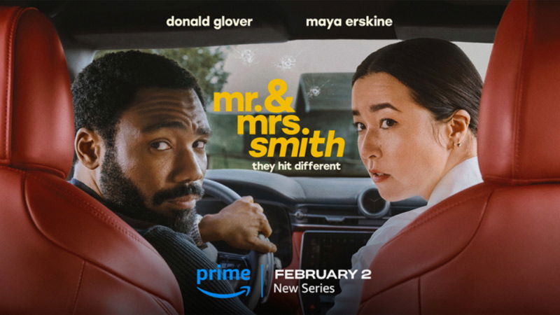 Donald Glover & Maya Erskine in Teaser for 'Mr. & Mrs. Smith' Series - Mr Know All Somerset Maugham