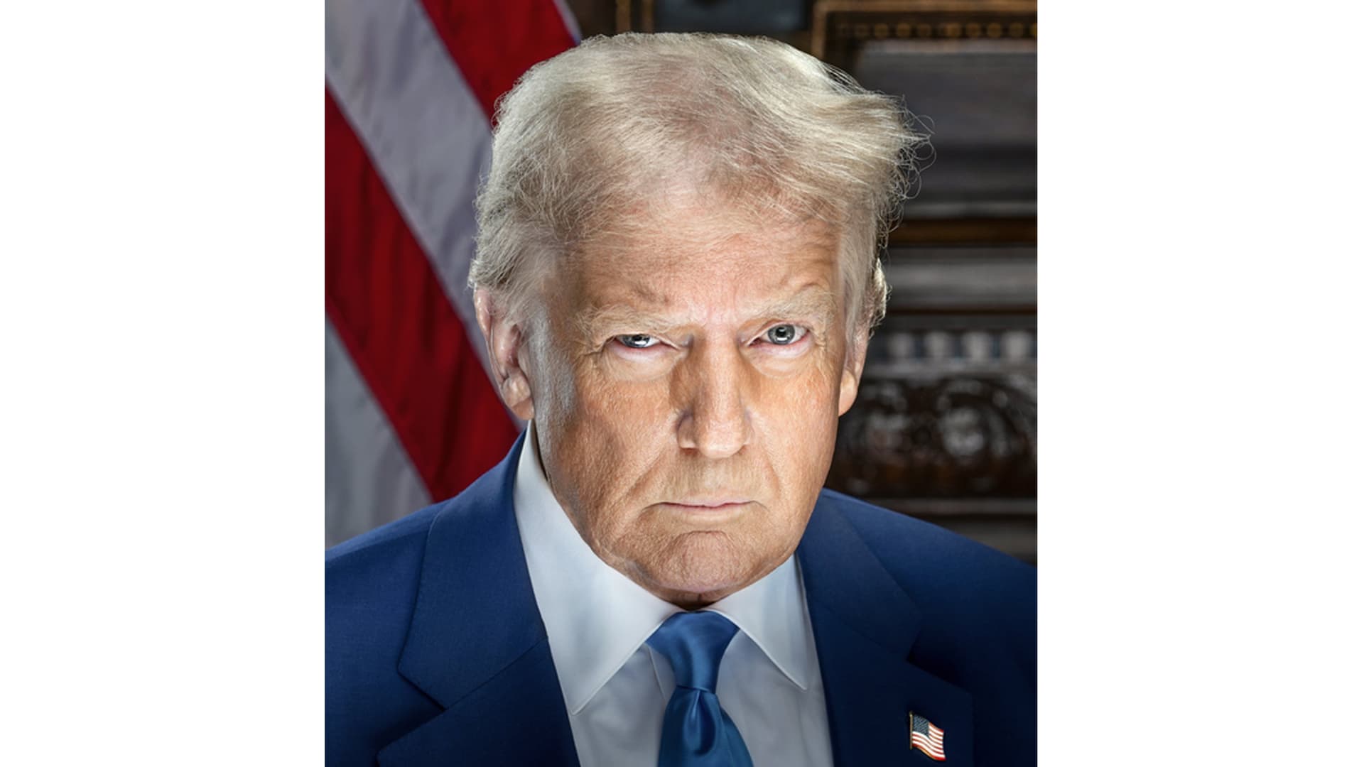 Donald Trump and JD Vance’s official portraits released – NBC4 Washington - President Of South Africa Nelson Mandela