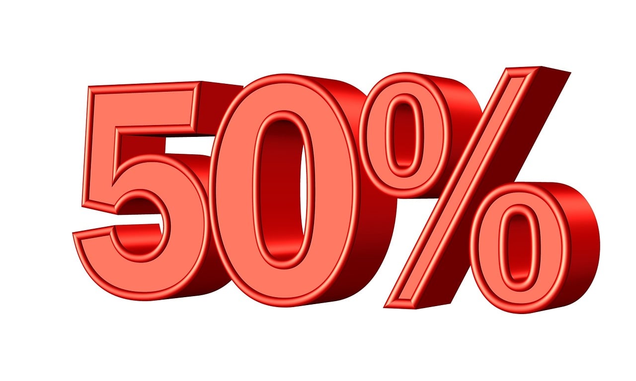 Download Fifty, 50, Percent. Royalty-Free Stock Illustration Image - 50 Staten Van Amerika Quiz