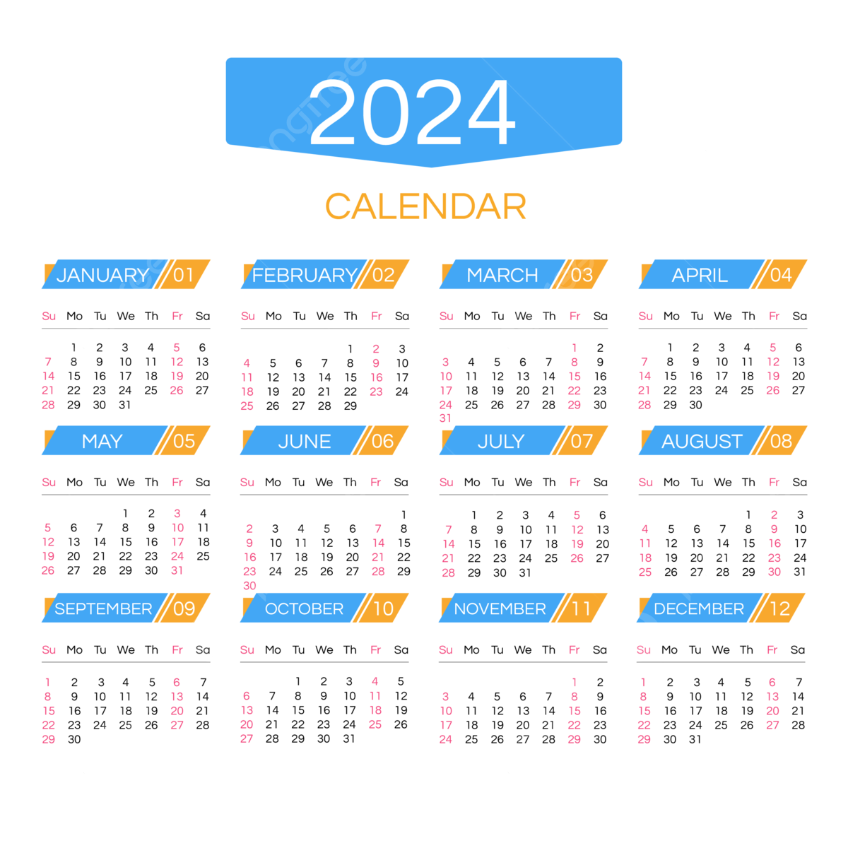 Download Kalender 2024 Per Bulan - Image to u - Kalender Schooljaar 2024 En 2025