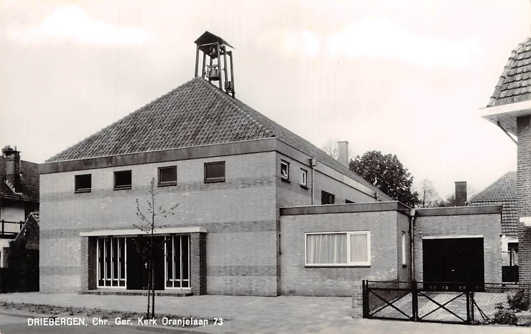 Driebergen Oranjelaan 73 Chr. Gereformeerde Kerk 1956 HC38645 – House - Chr Ger Kerk Driebergen