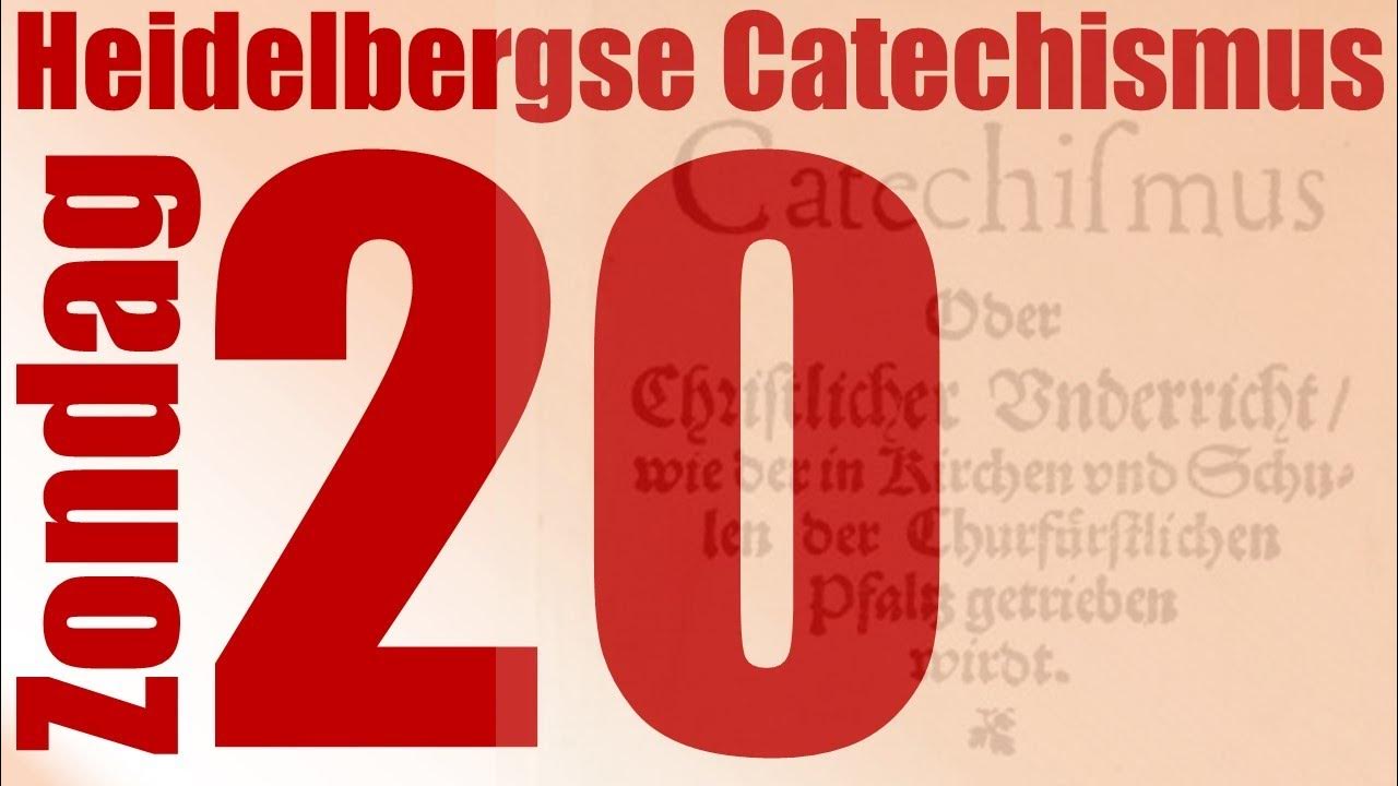 Ds. G. van Zanden | Heidelbergse Catechismus Zondag 20 | Bevindelijk - Kerktijden Ds Van Zanden