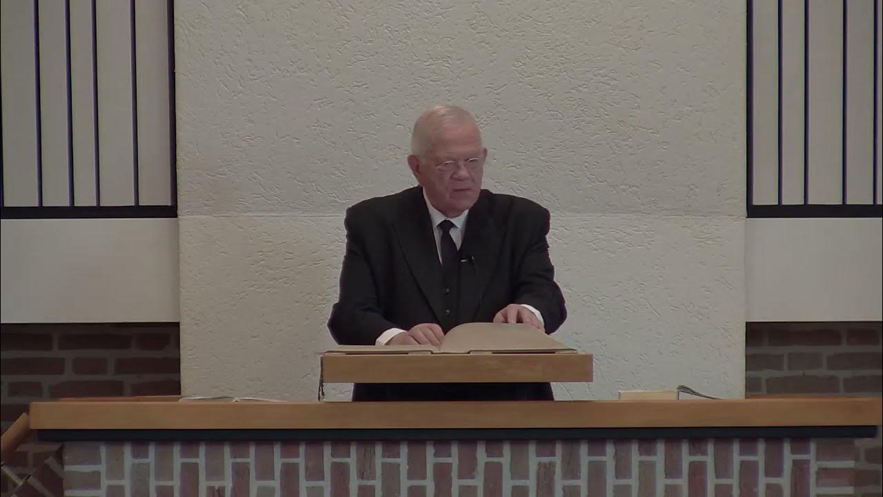 Ds K Veldman__Preek Handelingen 3__Kerkdienst. - YouTube - Kerktijden Ds K Veldman