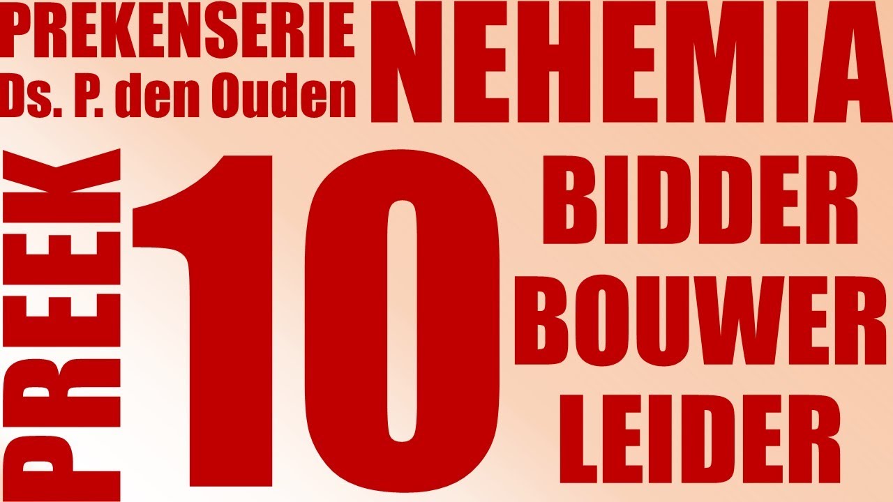 Ds P Den Ouden Preken