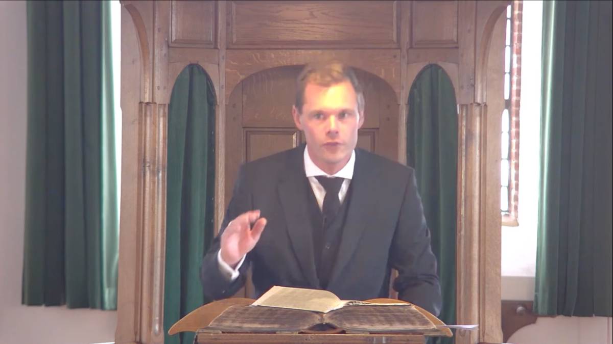 Ds. Van Zanden stelt dat we niet met de armen over elkaar onze bekering - Ds Van Zanden Leeftijd