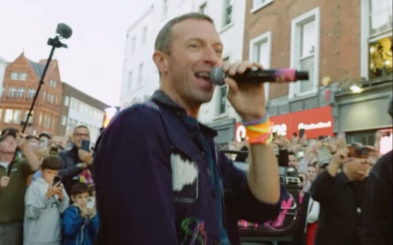 Dublin’s Grafton Street in Coldplay’s "We Pray" music video - Coldplay Pray For Me