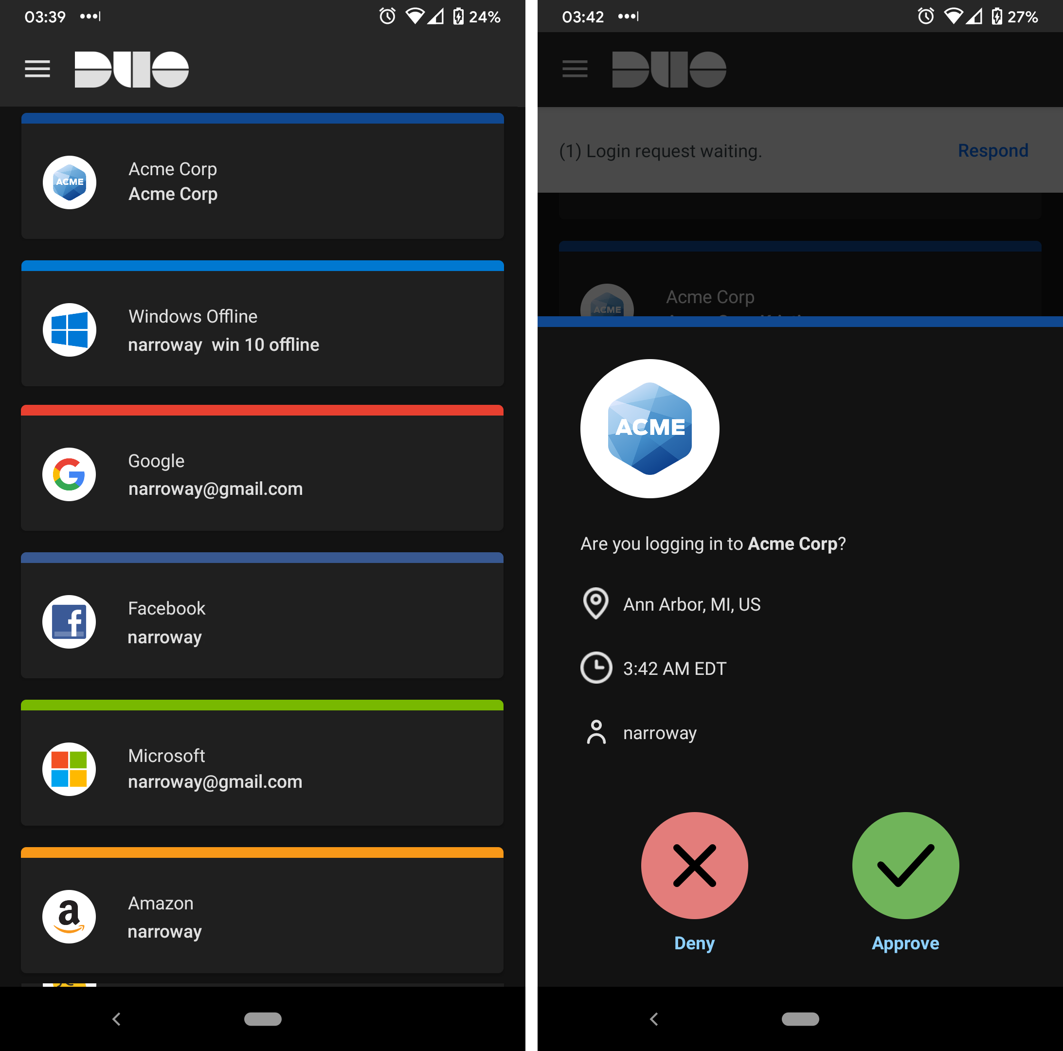 Duo Mobile on Android - Guide to Two-Factor Authentication · Duo Security - Duo Ouder Buiten Beschouwing Laten