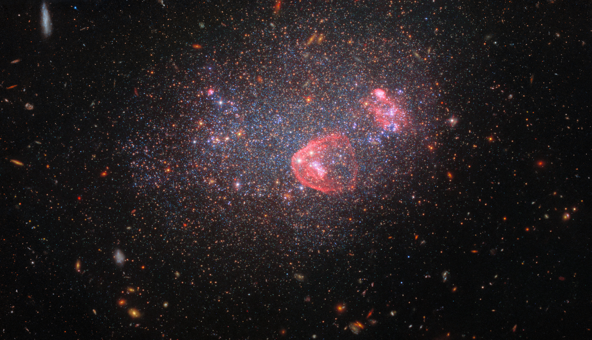 Dwarf Irregular Galaxy UGC 8091 - NASA Science - Wat Is Een Onregelmatig Werkwoord