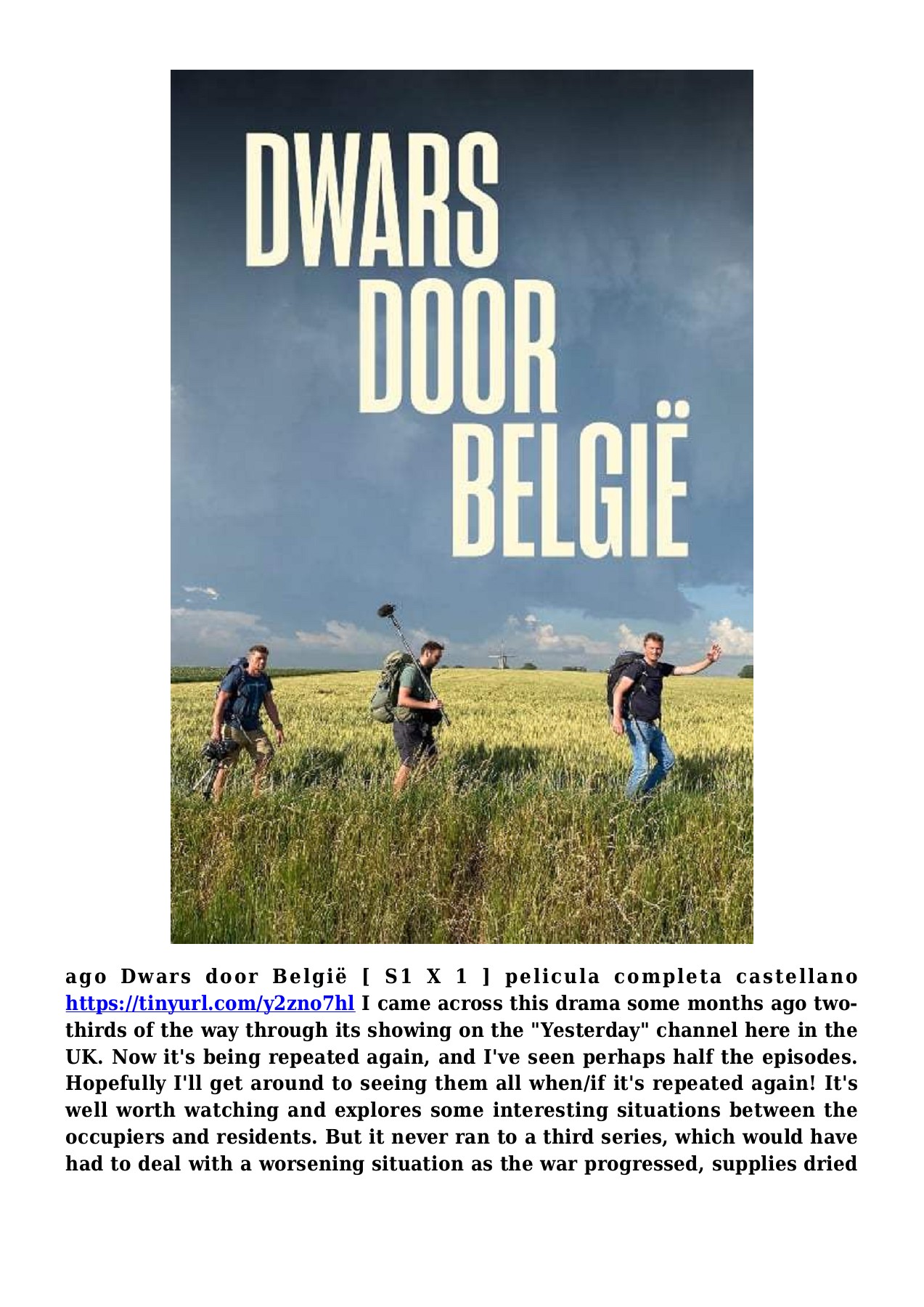 Scheiding Die Van Oost Naar West Dwars Door Belgie Loopt