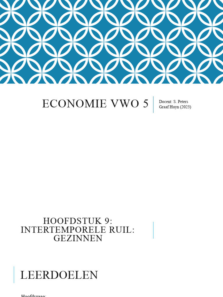 Economie Integraal Havo 4 Antwoorden