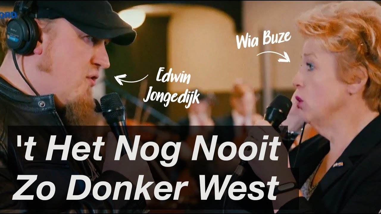 Edwin Jongedijk en Wia Buze zingen Ede Staal: Het het nog nooit zo - Ede Staal Het Het Nog Nooit Zo Donker West
