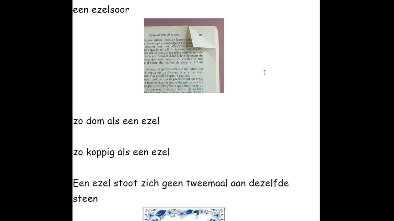 Een ezelsbruggetje WAT IS DAT ? - YouTube - Wat Is Het Ezelsbruggetje Voor De Waddeneilanden