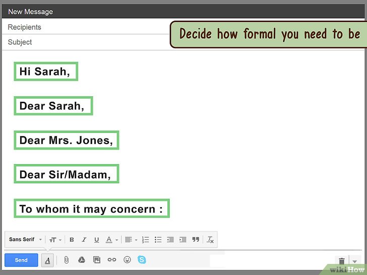 Een formele e‐mail beginnen: 14 stappen (met afbeeldingen) - wikiHow - Hoe Begin Je Een Email
