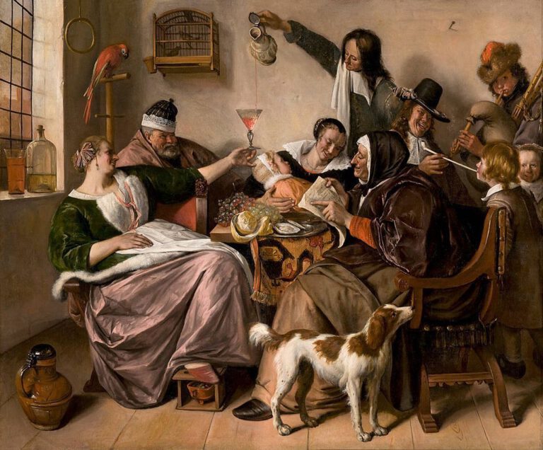 Een huishouden van Jan Steen - Herkomst uitdrukking | Historiek - Een Huishouden Van Jan Steen