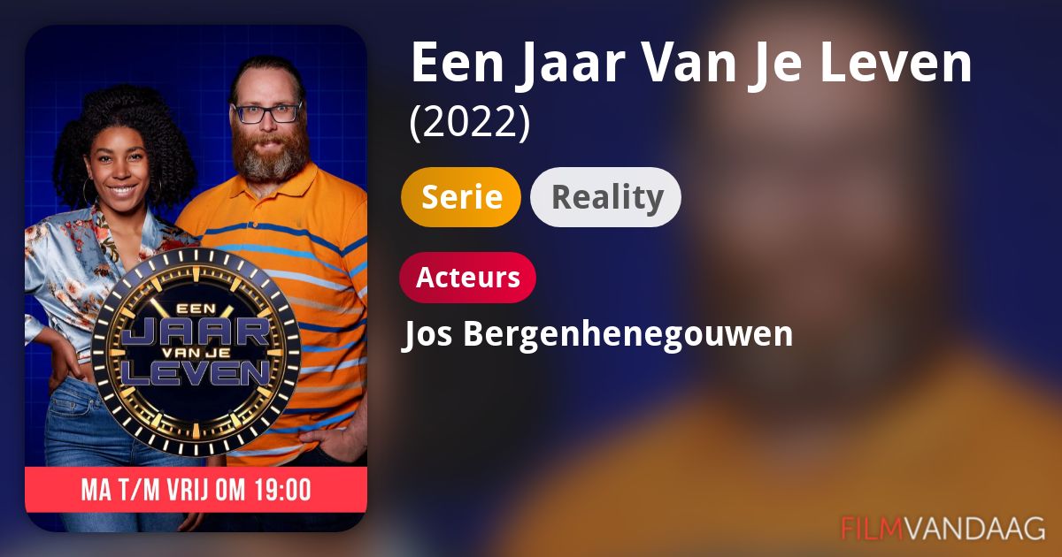 Een Jaar Van Je Leven (serie, 2022– ) - FilmVandaag.nl - Een Jaar Van Je Leven
