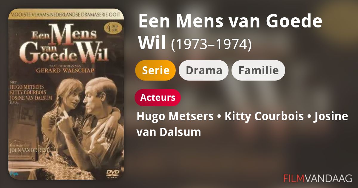 Een Mens van Goede Wil (serie, 1973– ) - FilmVandaag.nl - Een Mens Van Goede Wil