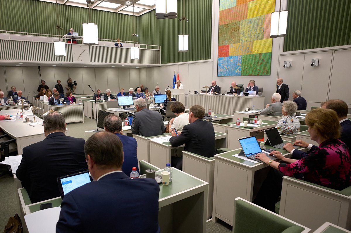 Eerste Kamer der Staten-Generaal on Twitter: "Vandaag is de laatste - Hoe Heet Een Lid Van De Eerste Kamer