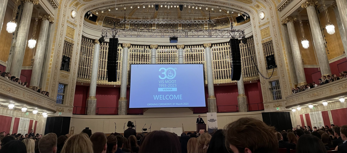 EHU Vis Moot team competed at the 30th Annual Willem C. Vis - Willem C Vis International Commercial Arbitration Moot