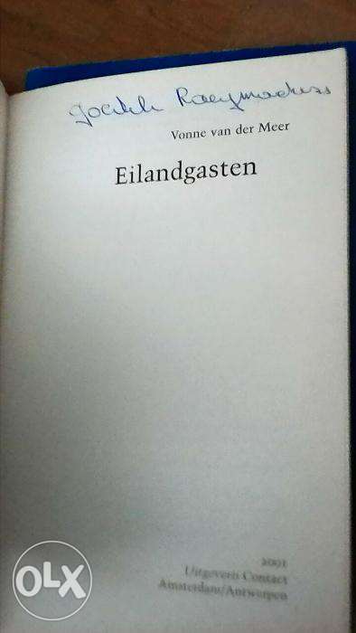 Eilandgasten Vonne Van Der Meer