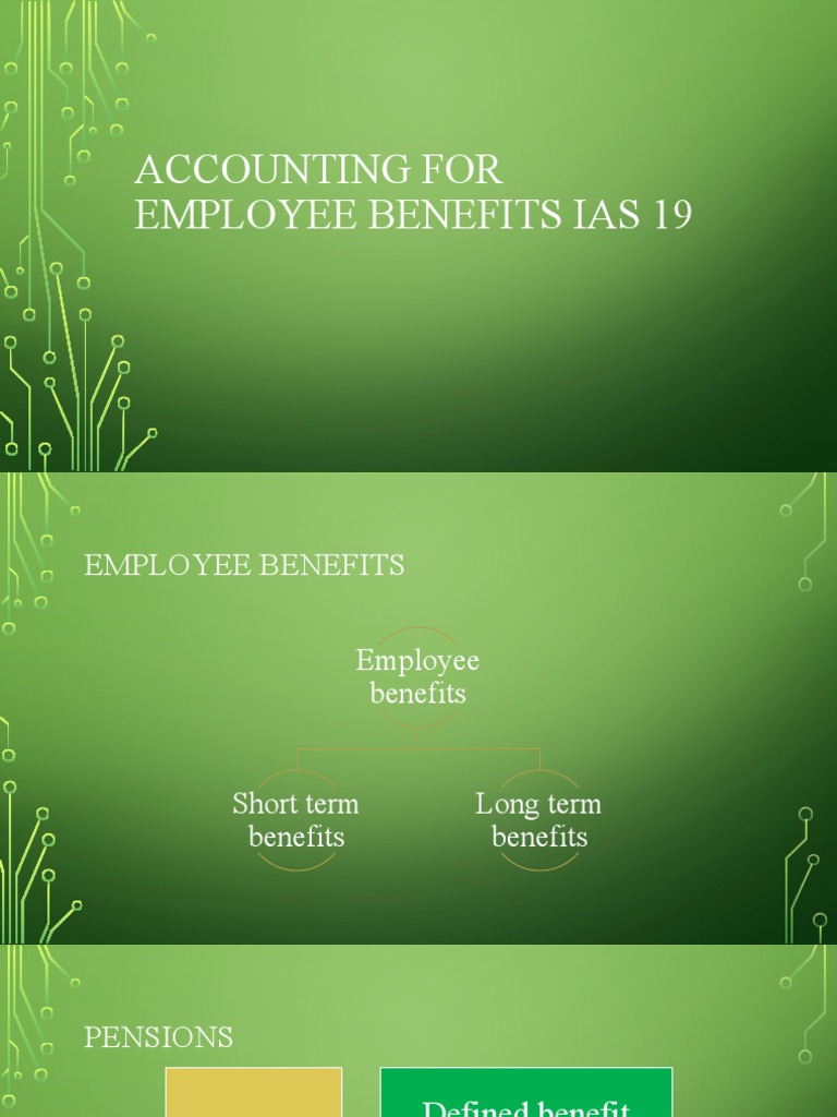 Ifrs Ias 19 Employee Benefits