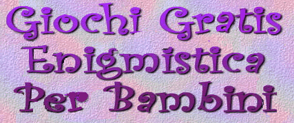 Enigmistica per bambini gratis - Gratis Openbaar Vervoer Voordelen En Nadelen
